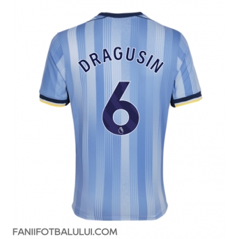 Tottenham Hotspur Radu Dragusin #6 Tricou Fotbal Replică 2024-25 Barbati Deplasare
